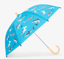Load image into Gallery viewer, Hatley Shark Print Umbrella