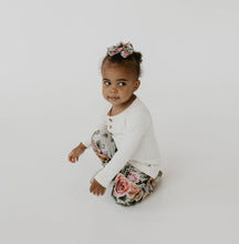 Load image into Gallery viewer, Little And Lively Girls Leggings in Antique Floral: Size 0/3M to 6 Years
