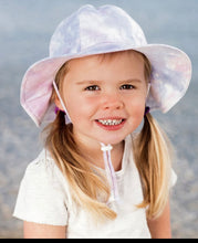 Load image into Gallery viewer, Jan & Jul Gro-with-me Cotton Floppy Hat in Cotton Candy Tie-Dye: Sizes S to XL