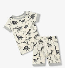 Load image into Gallery viewer, Hatley “Dino Extinction” Organic Cotton Summer Pjs Set: Size 2 to 12