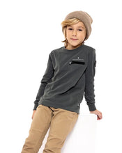 Load image into Gallery viewer, Youth Boys Longsleeved Cotton Shirt in Army Green: Sizes 7 to 14