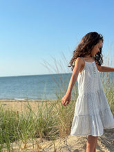 Load image into Gallery viewer, Poppet & Fox Boho Strappy Embroidered Summer Dress: Sizes 7 to 12