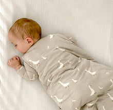 Load image into Gallery viewer, GunaMuna Quilted 4 Season 0.5 TOG Bamboo Premium Duvet Sleepsack in “Goose” : Sizes 3m to 36m