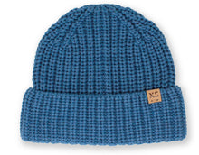 Load image into Gallery viewer, XS United Baby Chunky Beanie in Blue: 6 - 18M