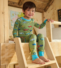 Load image into Gallery viewer, Hatley Boys “Off Roading” Print Pajamas Set: Size 2 to 8 Years