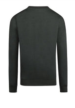 Load image into Gallery viewer, Boys Cotton Sweatshirt in Army Green: Size 7 to 14