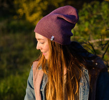 Load image into Gallery viewer, XS United Knit Beanie in Warm Cocoa: One Size fits most Teen/Adult