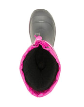 Load image into Gallery viewer, Kamik SnoBuster Winter Boots in Charcoal/Magenta: Size 9 to 2