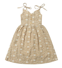 Load image into Gallery viewer, Vignette “Penny” Dress in Tan Dandelion : Size 2 to 10