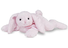 Load image into Gallery viewer, Bearington Bear Baby Collection Pink Bunny Plush Rattle