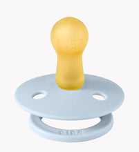 Load image into Gallery viewer, BIBs 2 Colour Pacifier Set of 2 in Baby Blue & White: Size 1 (0-6 Months)