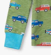 Load image into Gallery viewer, Hatley Boys “Off Roading” Print Pajamas Set: Size 2 to 8 Years