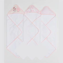Load image into Gallery viewer, Piccolo 6 Pack Towel and Washcloths Set in Pink: Size 28 x 28, 9 x 9