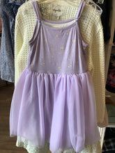 Load image into Gallery viewer, Vignette Dress with Tutu in Lavender: Size 2 to 7 Years
