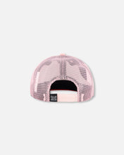 Load image into Gallery viewer, Deux Par Deux Girls Baseball Cap “Printed Flamingos”: Size 3/6 to 7/12 Years