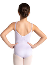 Load image into Gallery viewer, Capezio Vneck Camisole Leotard in Lavender: Size 6x/7 to 10/12