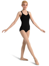 Load image into Gallery viewer, Capezio Adult Double Strap Tank Leotard in Black: Womens XS to XL