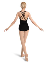 Load image into Gallery viewer, Capezio Adult Double Strap Tank Leotard in Black: Womens XS to XL