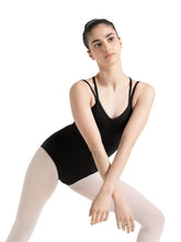 Load image into Gallery viewer, Capezio Adult Double Strap Tank Leotard in Black: Womens XS to XL
