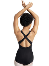 Load image into Gallery viewer, Capezio Adult Wide Strap Halter Leotard in Black: Womens XS to XL
