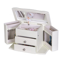 Load image into Gallery viewer, Mele and Co. “Angelica” Medium Wooden Jewelry Box