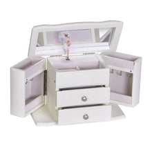 Load image into Gallery viewer, Mele and Co. “Angelica” Medium Wooden Jewelry Box