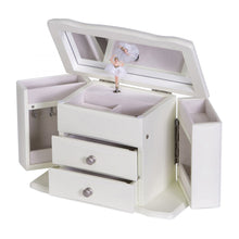 Load image into Gallery viewer, Mele and Co. “Angelica” Medium Wooden Jewelry Box