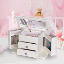 Load image into Gallery viewer, Mele and Co. “Angelica” Medium Wooden Jewelry Box