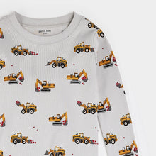 Load image into Gallery viewer, Petit Lem “I Dig You” Print 2 Piece Pajama Set: Size 2 to 14 Years