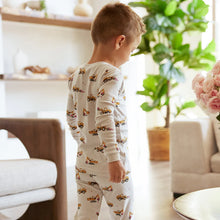 Load image into Gallery viewer, Petit Lem “I Dig You” Print 2 Piece Pajama Set: Size 2 to 14 Years