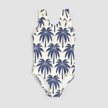 Load image into Gallery viewer, Miles the Label Palm Tree Print One Piece Swimsuit: Size 3 to 10 Years
