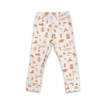 Load image into Gallery viewer, Little & Lively “Adventure” Printed Bamboo Cotton Leggings MADE IN CANADA: Size 0/3M to 6T
