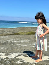 Load image into Gallery viewer, Vignette “Brooklyn” Dress in Aqua Pink Stripe: Size 2 to 10
