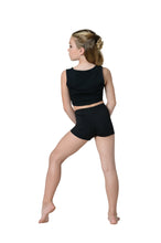 Load image into Gallery viewer, Danz N Motion Booty Shorts in Black : Size 6/7 to 12/14
