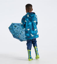 Load image into Gallery viewer, Hatley Real Dinos Colour Changing Raincoat Size 2 to 7y