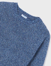 Load image into Gallery viewer, Mayoral Knit Sweater in Blue Sparkle: Size 8 to 18