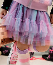 Load image into Gallery viewer, Deux Par Deux Rainbow Tulle Skirt : Size 3 to 8