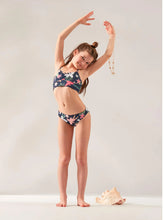 Load image into Gallery viewer, Roxy “Vacay For Life” Cropped Bikini: Size 7 to 12 Years