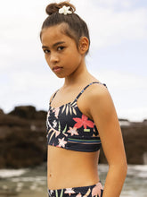 Load image into Gallery viewer, Roxy “Vacay For Life” Cropped Bikini: Size 7 to 12 Years