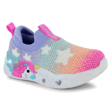 Load image into Gallery viewer, Skechers Magical Collection “Lil Sherbert Stars” Slip On Sneaker : Size Toddler 5 to 10