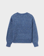 Load image into Gallery viewer, Mayoral Knit Sweater in Blue Sparkle: Size 8 to 18