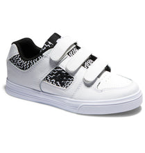 Load image into Gallery viewer, DC Pure V White w/ Black Velcro Slip On Shoes : Size 10.5 to 4.5