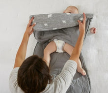 Load image into Gallery viewer, GunaMuna Polar Bears Quilted 4 Season 2.5 TOG Bamboo Sleep Sack : Sizes 3m to 36m