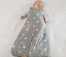 Load image into Gallery viewer, GunaMuna Polar Bears Quilted 4 Season 2.5 TOG Bamboo Sleep Sack : Sizes 3m to 36m