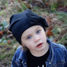 Load image into Gallery viewer, Peggalish Bamboo Cotton Beanie in Black : Sizes NB to Adult