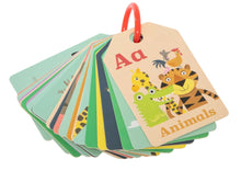 Load image into Gallery viewer, Schylling Animal Alphabet Flash Cards
