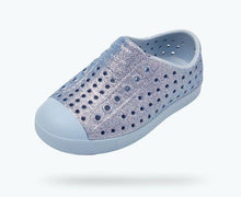 Load image into Gallery viewer, Native Jefferson Shoes in Metallic Bling Alaska Blue : Sizes C4 to J5
