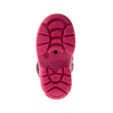 Load image into Gallery viewer, Kamik Snowbug Black and Rose Red Toddler Winter Boots