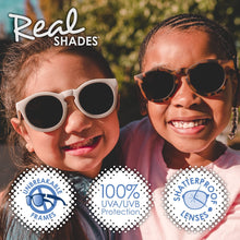 Load image into Gallery viewer, Real Shades “Chill” Sunglasses in White : Size 7+