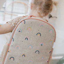 Load image into Gallery viewer, SoYoung “Neo Rainbows” Toddler Backpack